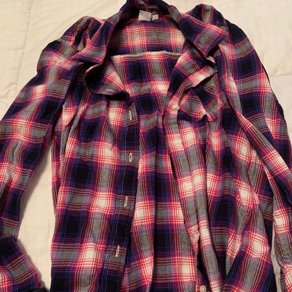 Plaid Button Down